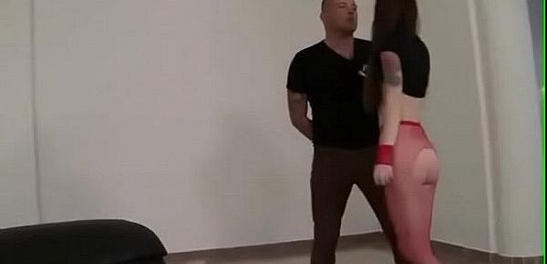  Mischa Brooks gets a good hard anal pounding